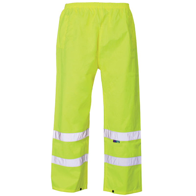 Hi Vis Yellow Trousers - Size Large