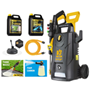 V-Tuf 150bar electric pressure washer with wash & wax