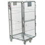 4 Sided Roll Cage with two-piece stable doors - 600kg Capacity