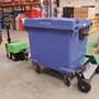 Wheelie bin trailer