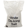 25kg bag of dry white de-icing rock salt