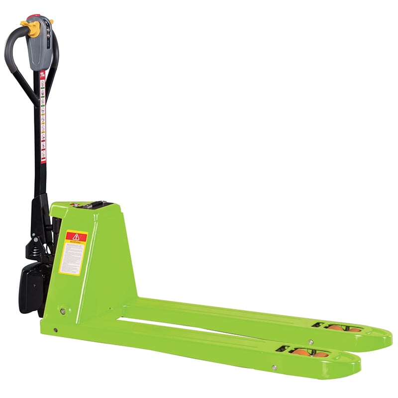 Battery-powered pallet truck