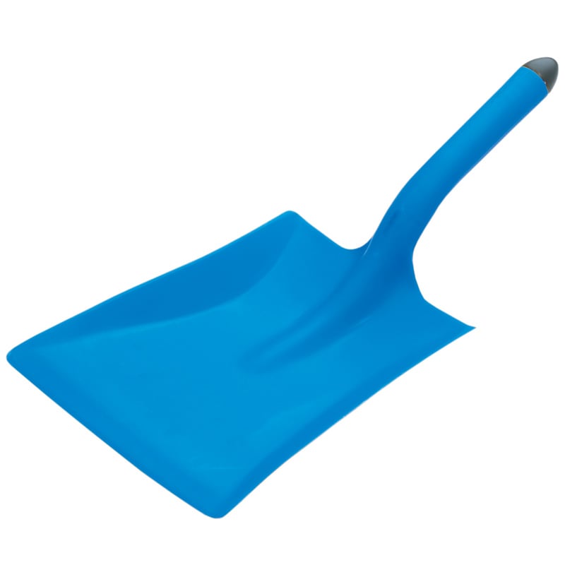 Blue hand shovel