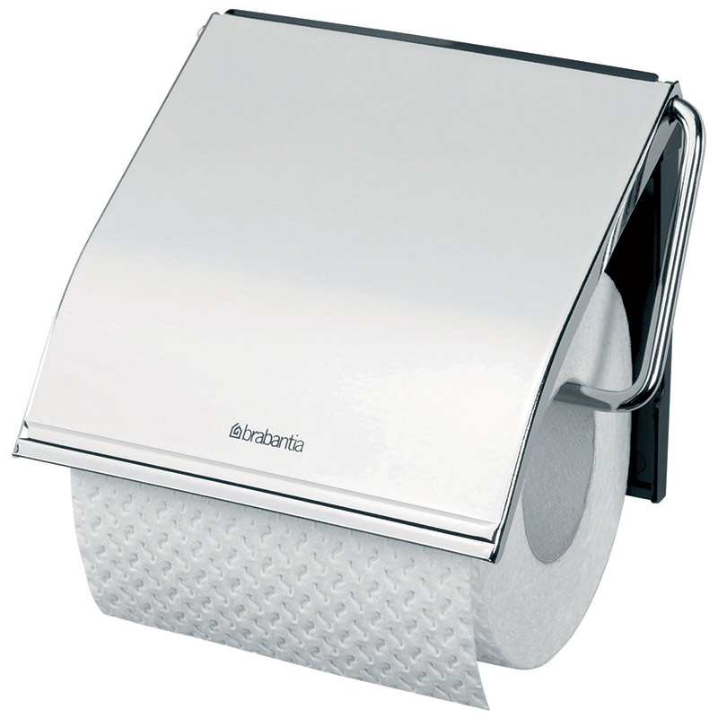 Brabantia Brilliant Steel Toilet Roll Holder