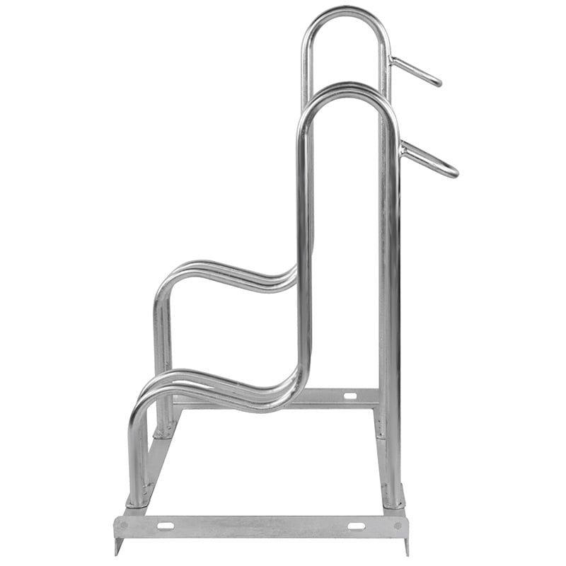 City Helios dual-height cycle rack