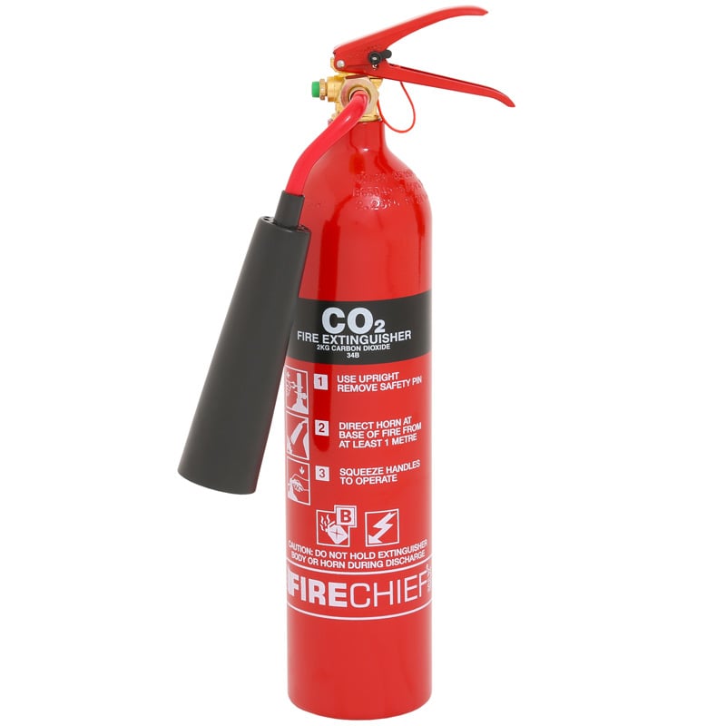 2kg CO2 Fire Extinguisher MED Approved