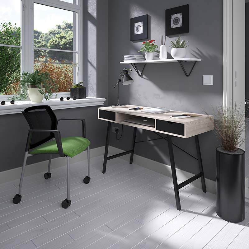 Coba office desk with storage