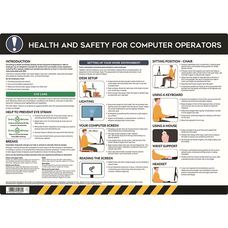 Workplace Health & Safety Posters | ESE Direct