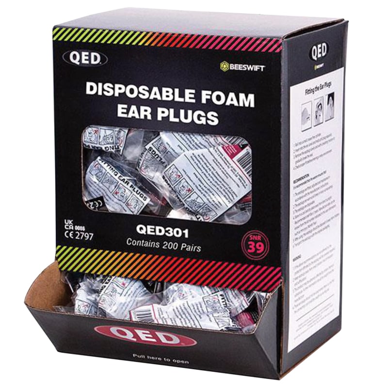 200 pairs of disposable foam ear plugs