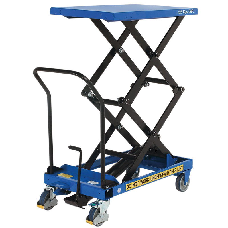 Double Height Mobile Scissor Lift Tables Ese Direct