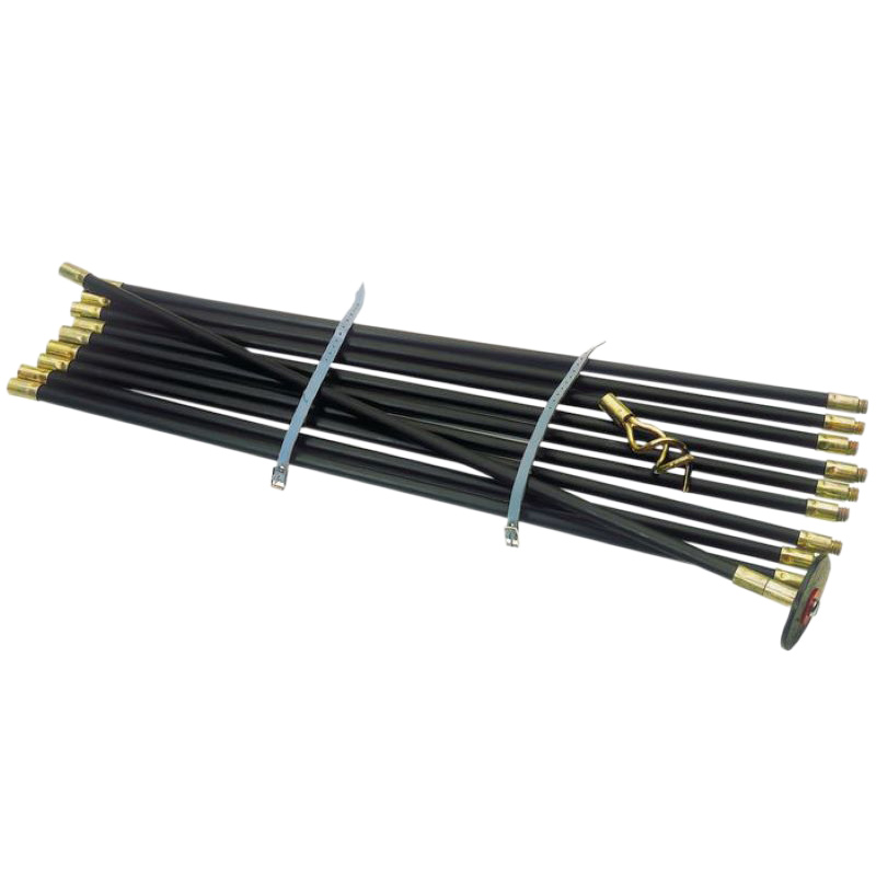 9m Drain Rod Cleaning Kit