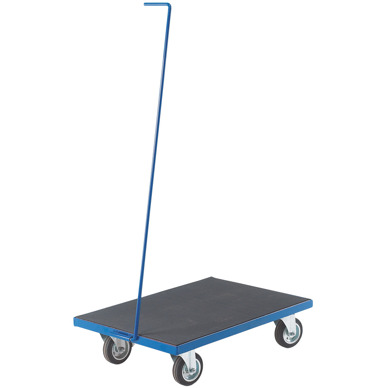 Euro container dolly with handle