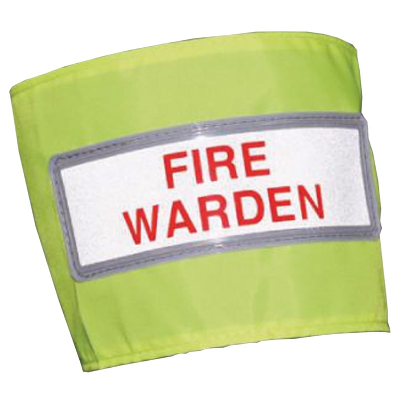 Fire Warden Arm Band