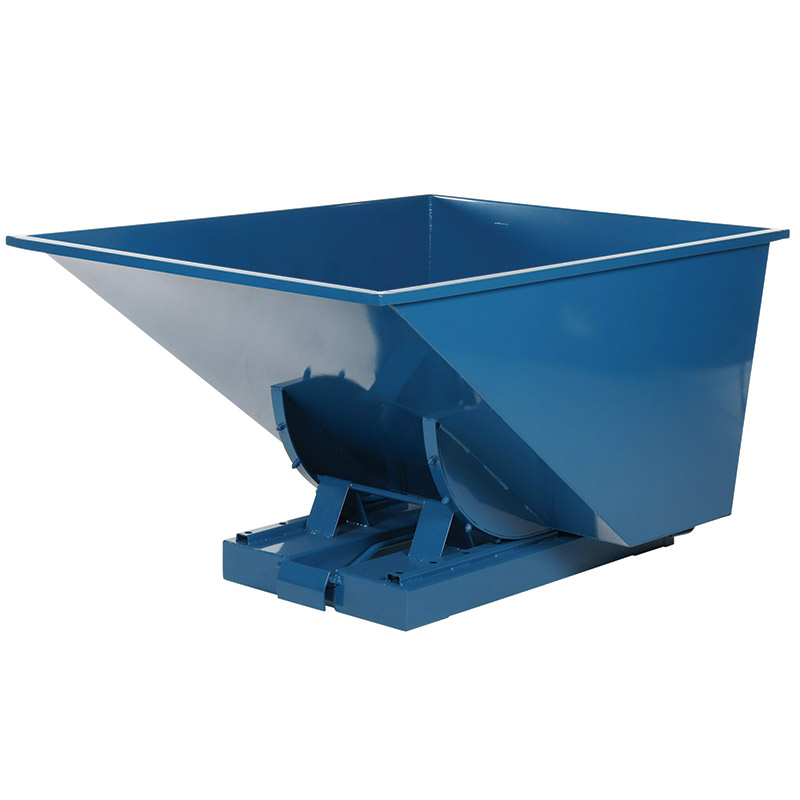 Tipping skip front