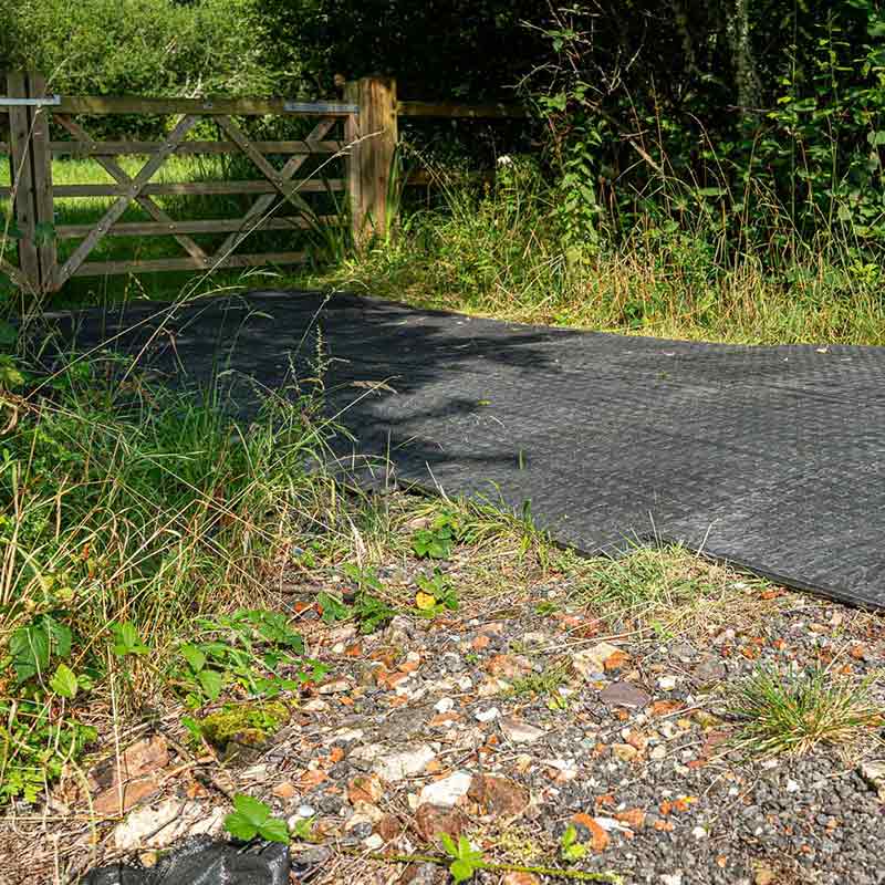 Groundsafe Trak ground protection mat