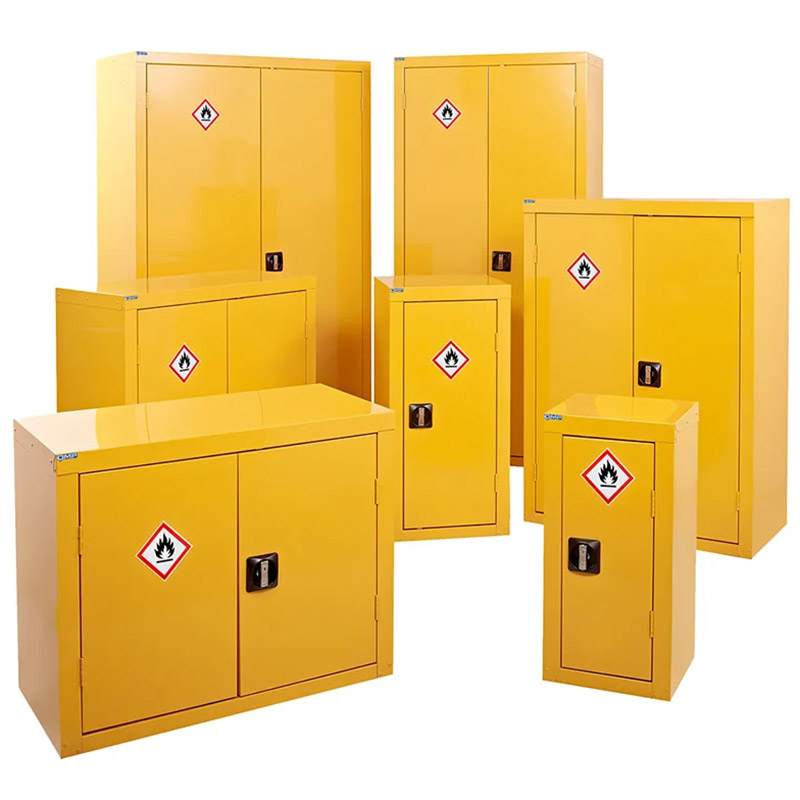 Hazardous materials COSHH cabinet