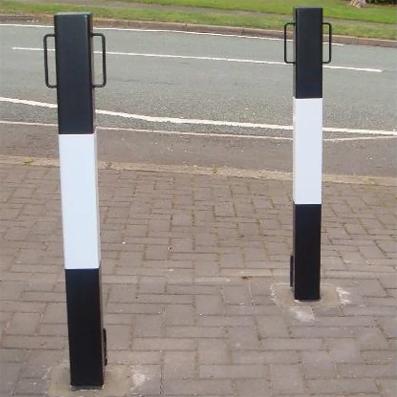 Heavy Duty Square Bollards and Security Posts