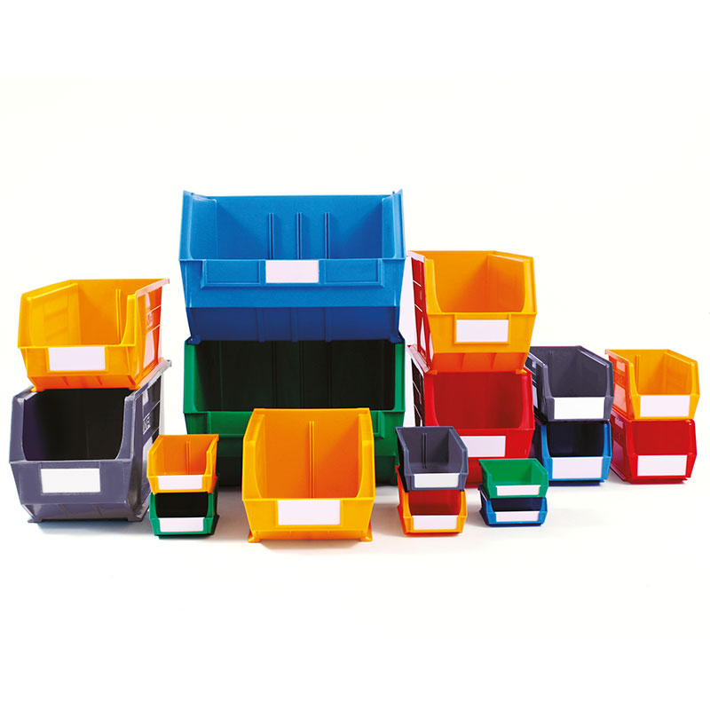 Linbin containers in various sizes and colours