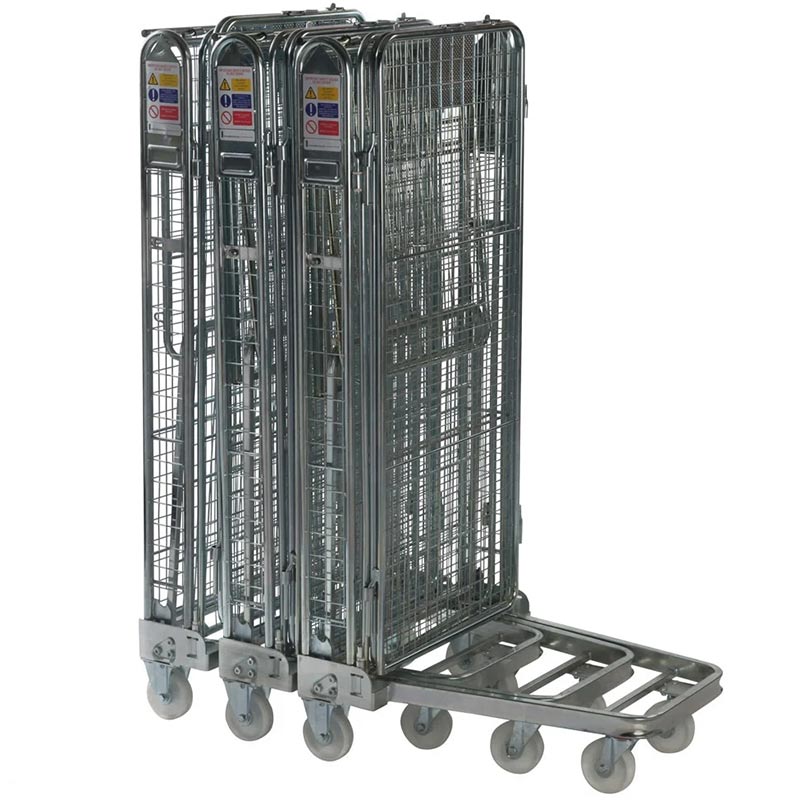 Nested space-saving roll cages