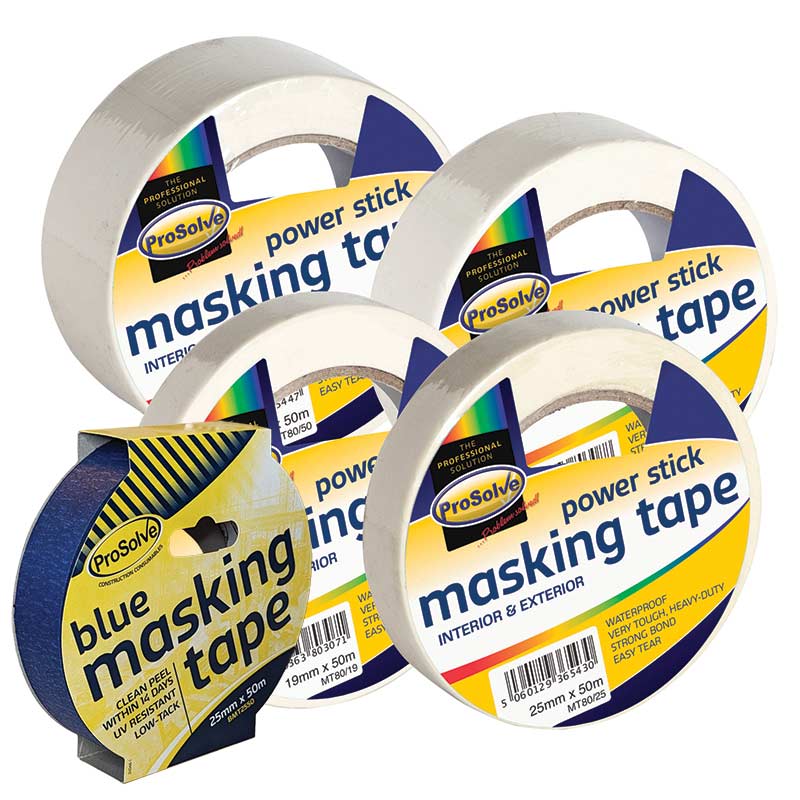 Prosolve blue and white power stick masking tape