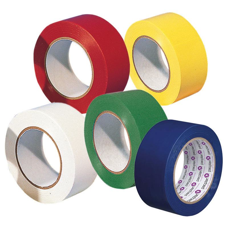 Coloured PVC self adhesive floor marking tapes