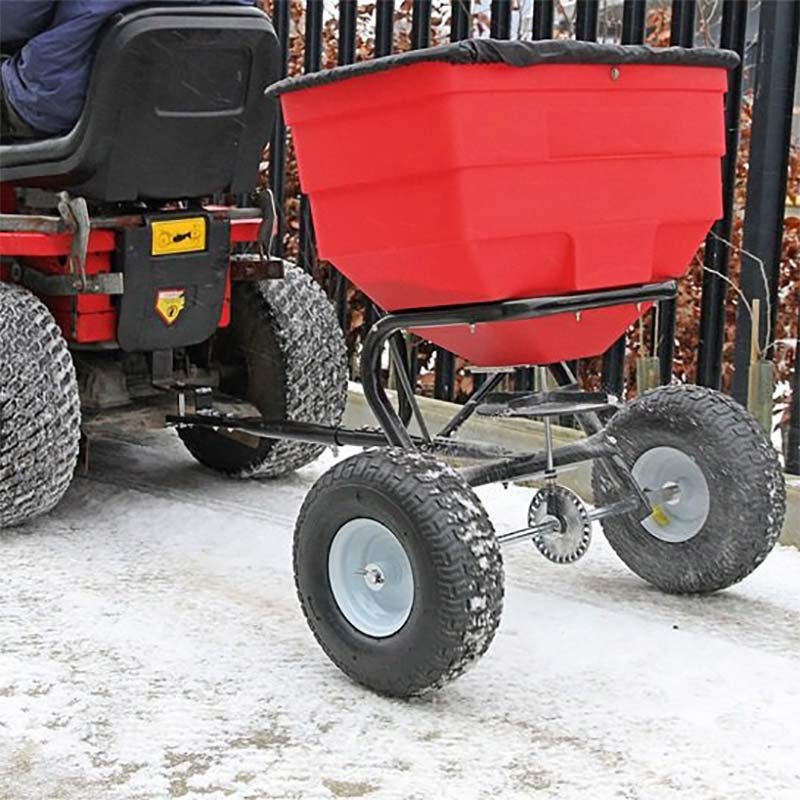 Sealey 80L towable salt spreader