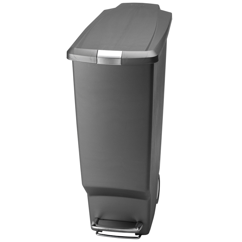 40L Simplehuman Slim Mobile Pedal Bin