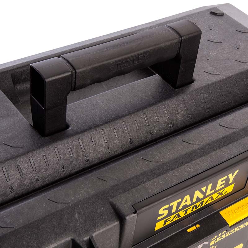 Stanley FatMax tool box with V-Groove lid