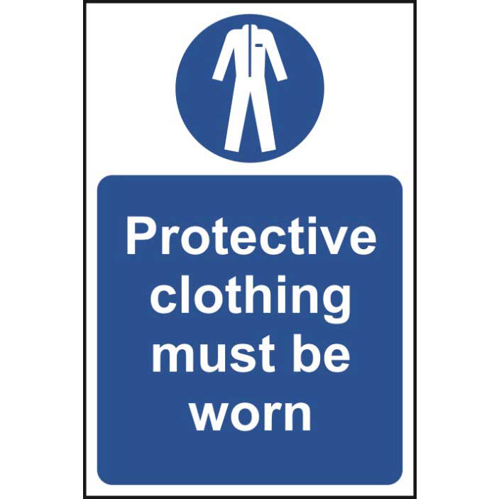 Wear Protective Clothing Signs - from Key Signs UK