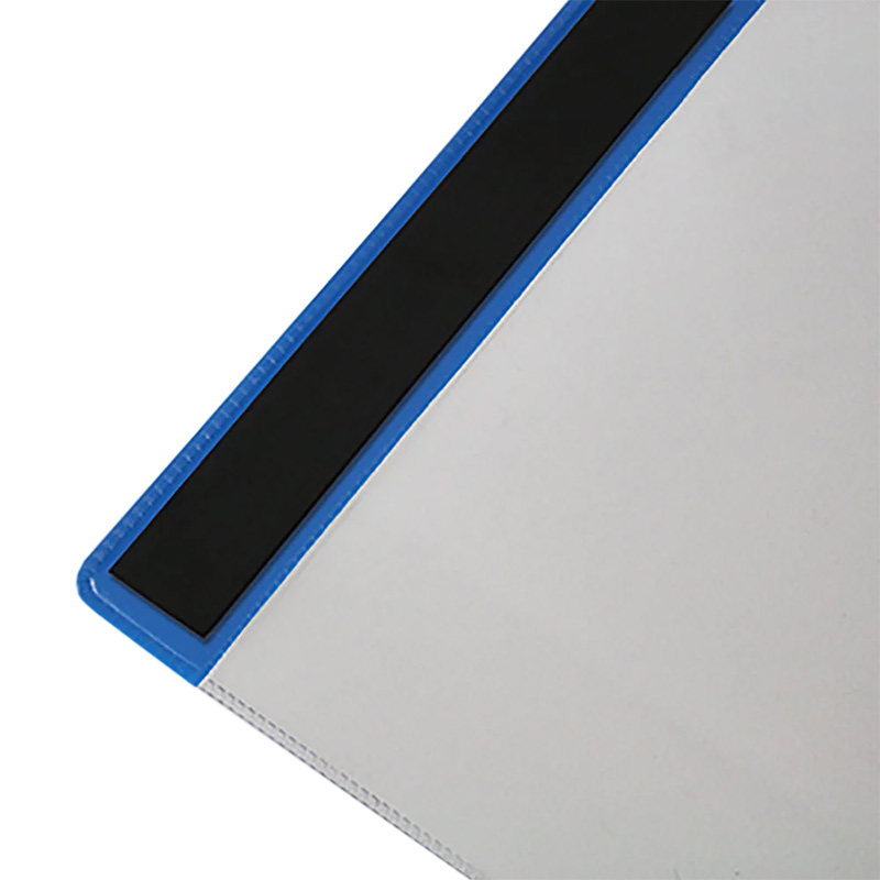 Weather-resistant document pocket magnetic fixing