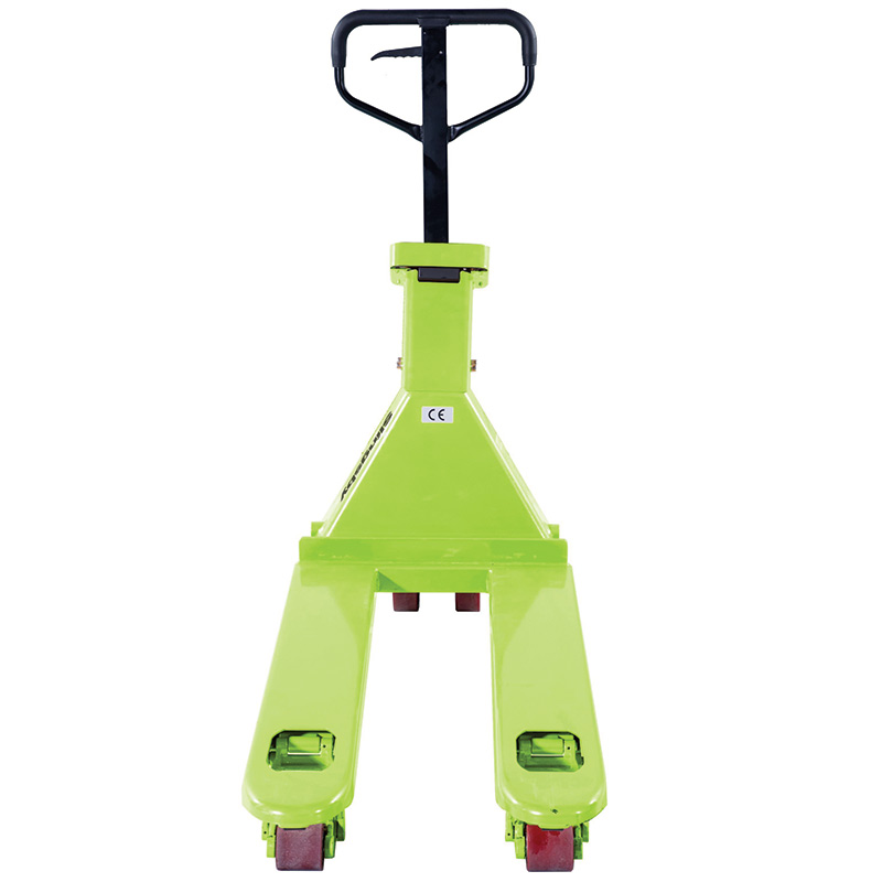 Pallet truck with scales