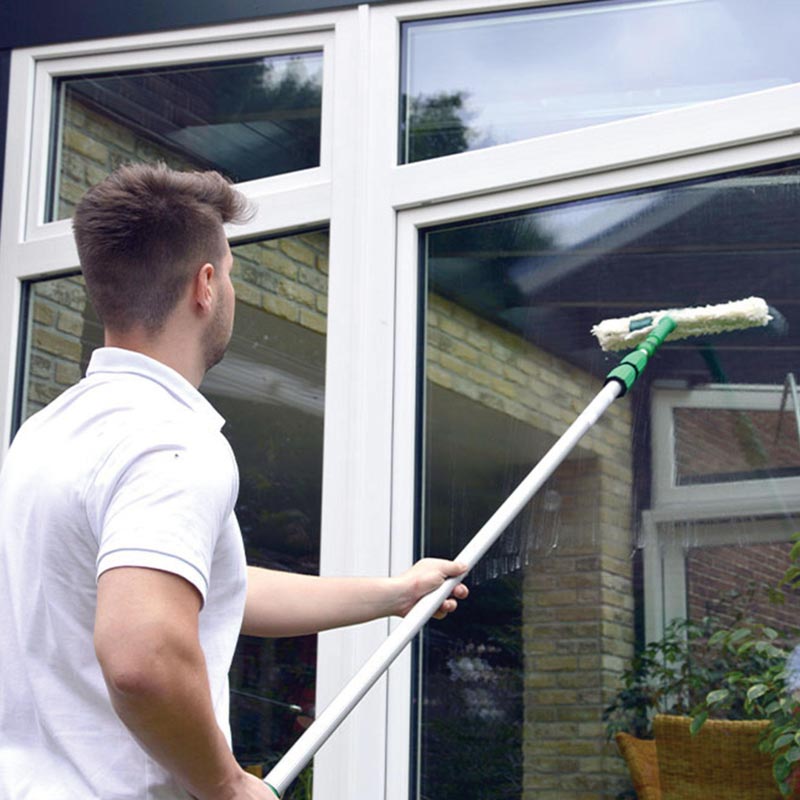 Window cleaning pole