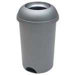 50 Litre Open Top Plastic Litter Bin