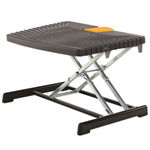 Footrest with adjustable height & tilt