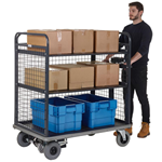 Apollo Heavy-Duty Powered Distribution Trolleys - 1500mm high