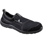 Canvas slip on safety shoes
