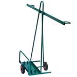 Easy-steer panel trolley