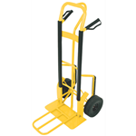 Heavy Duty P Handle Sack Truck With Puncture Proof Tyres
