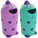 MonsterBuddy Mollie and Mikey Monster Bins