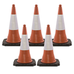 2 Piece Traffic Cones - Pack of 5