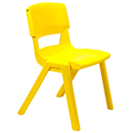 Postura+ plastic chair for ages 14+ years - powder blue