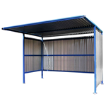 Traditional Cycle Shelter - 2450mm Wide, 2500mm Deep