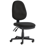Twin Lever Operator Chairs with Back Height and Tilt, in 4 Colours