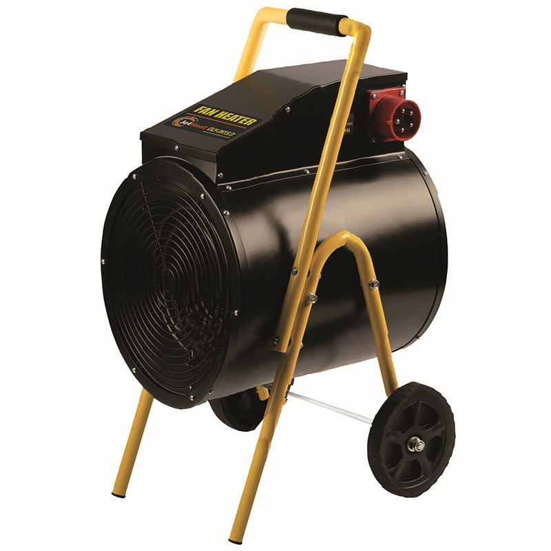 15kW Industrial Fan Heater with 3 Heat Settings & Thermostat