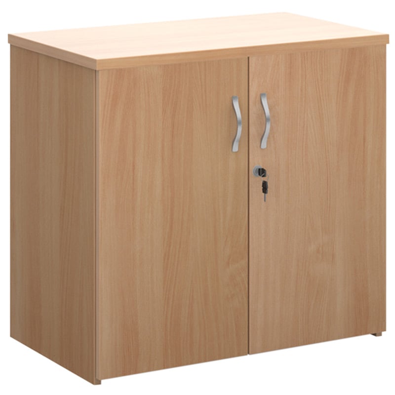 Universal 2-Door Storage Cupboard with 1 Shelf - 740 x 800 x 470mm 