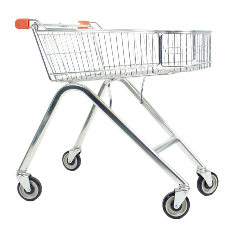 71 Litre Shopping Trolley - Zinc Plate Finish