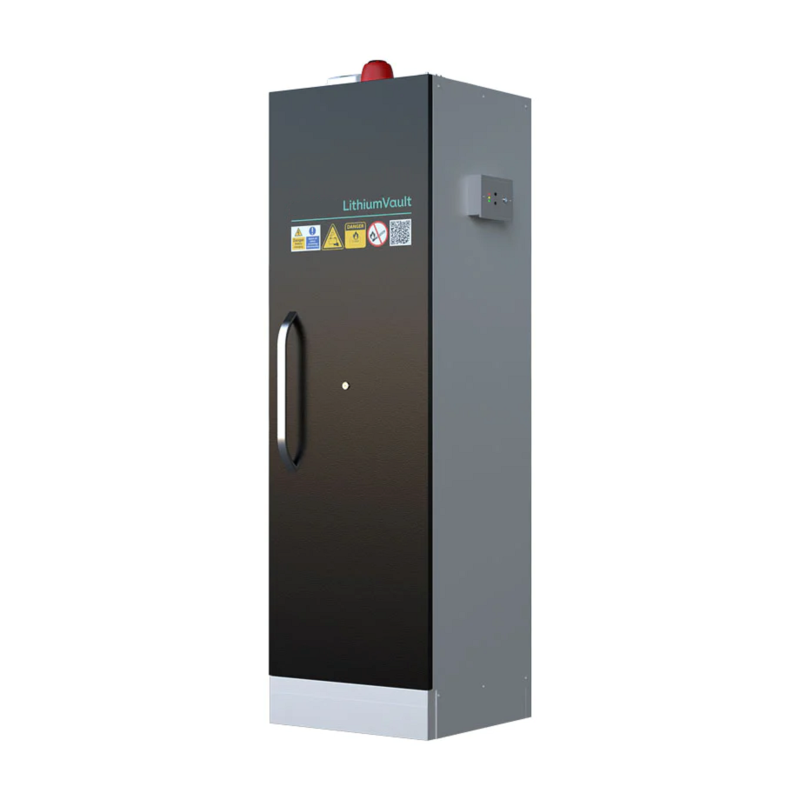 1-Door Lithium Battery Cabinet - Control Panel & 4 x 6 Charging Points - 1950 x 595 x 600mm