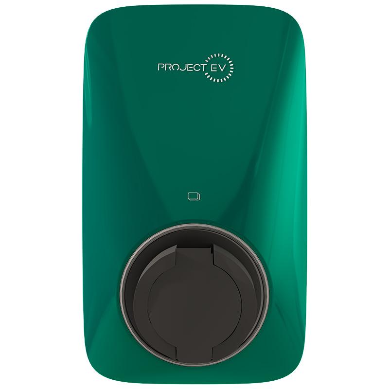 Apex EV Charger Front Cover Plate - Racing Green