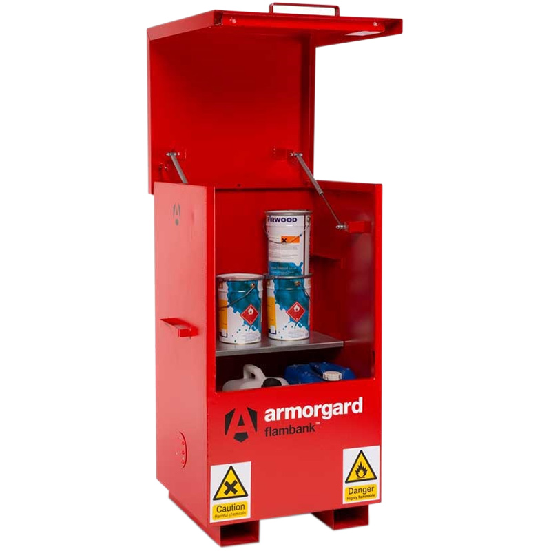 Armorgard FlamBank Hazardous Storage Chest - 1270 x 765 x 675mm - 50L Sump FBC2