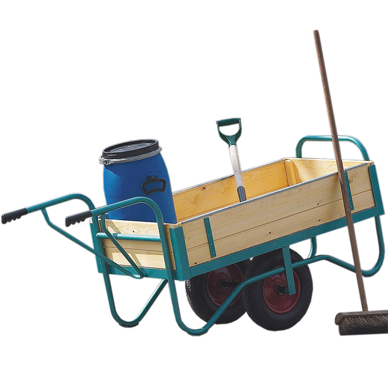 Balanced Truck with Short Wood Sides, 1200 x 686 x 850, handles one end